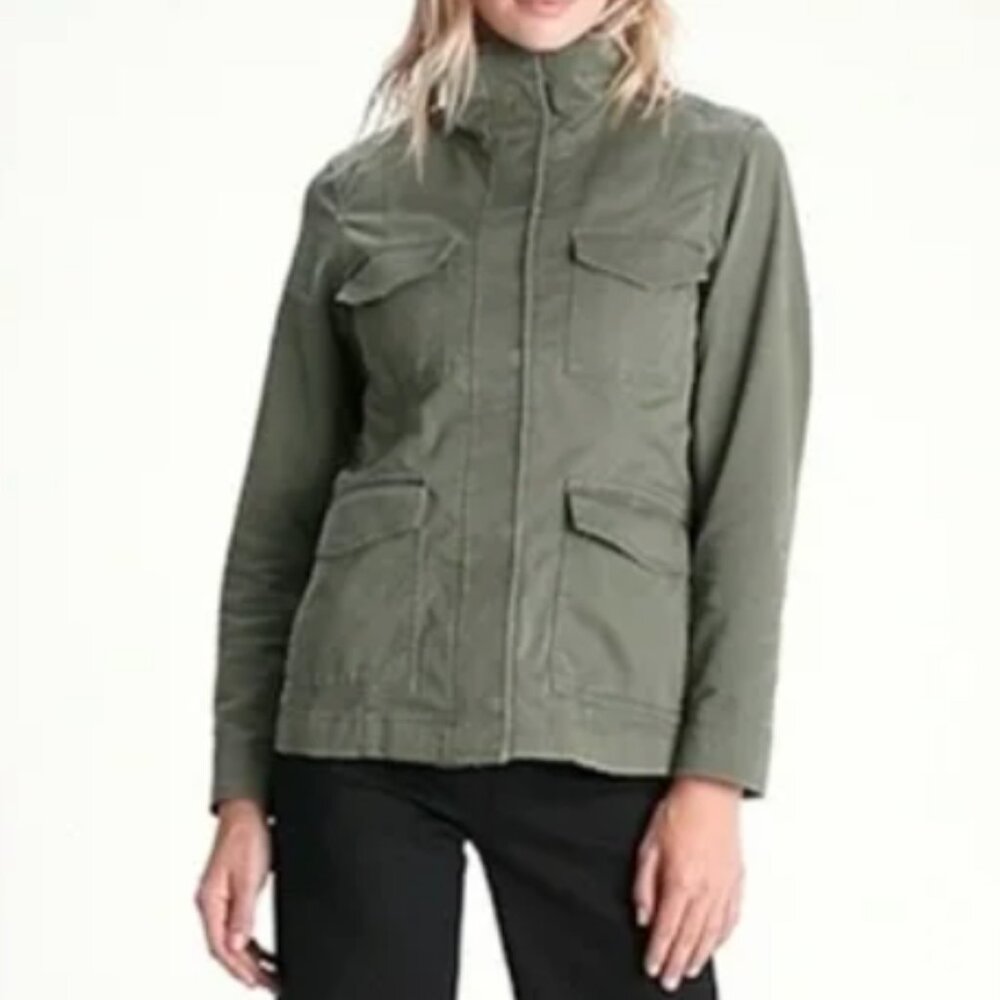 Banana Republic Olive Green Utility Jacket